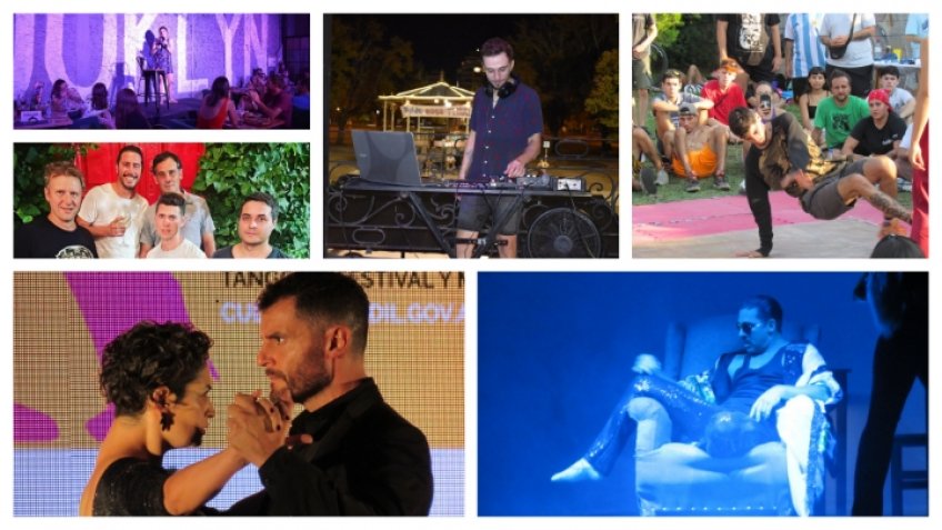 Hubo una importante actividad artística durante el fin de semana en Tandil